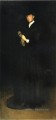 Arrangement en noir No 8Portrait de Mme Cassatt tonalisme peintre Joseph DeCamp